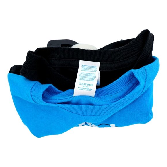 Little Teez Set - Blue with Print "Backseat Driver" and Black "Wild Child", Size - Picture 4 of 4